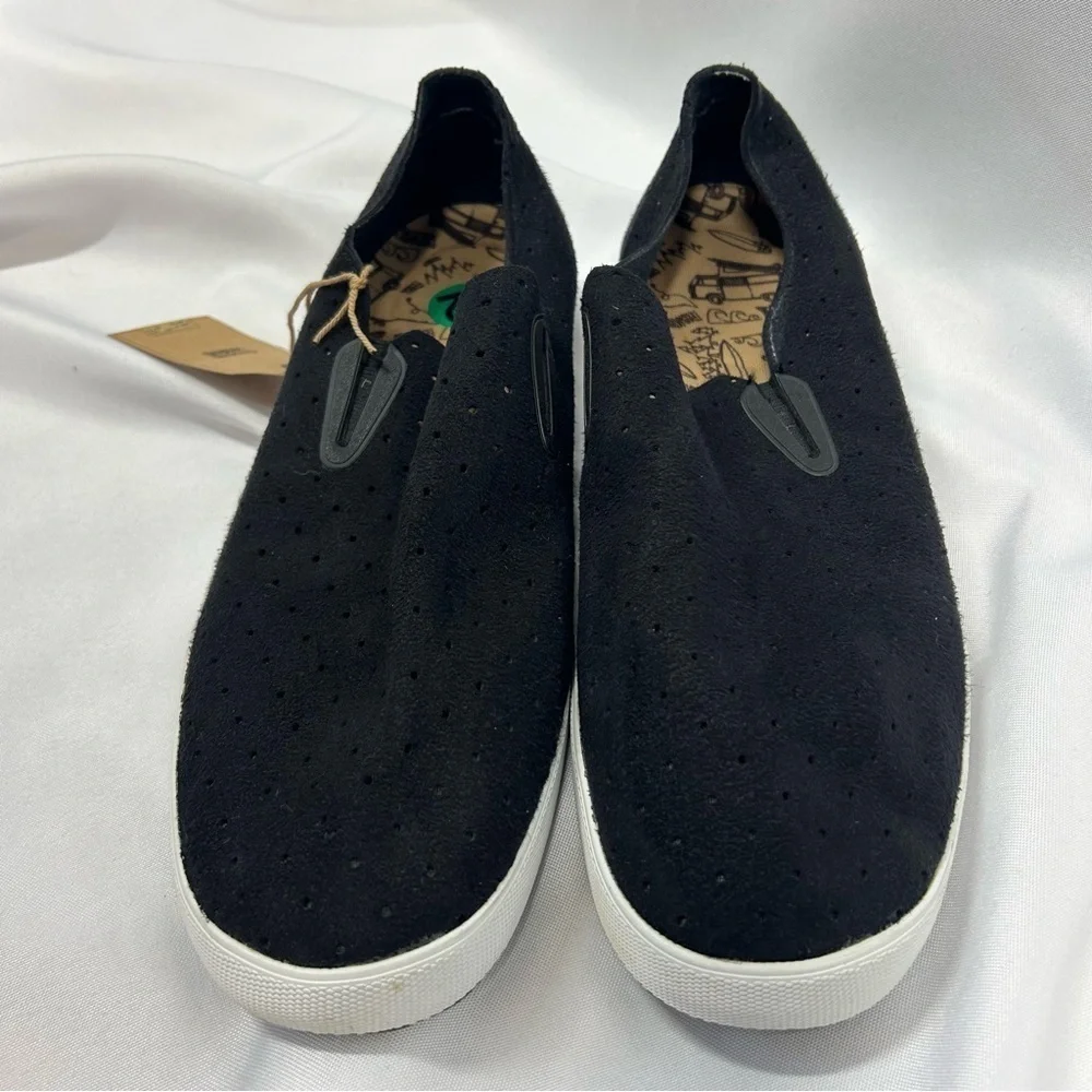 NWT Freewaters | Men’s The Sky Series SmartSuede Slip On Shoes Black Size 12